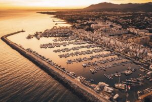 Puerto Banus sunset 